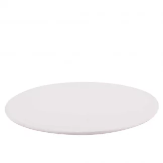 Plint Platte Teller Untersetzer weiß
