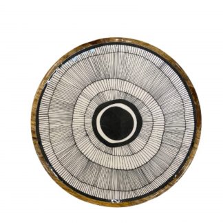 By Room Mangoholz Schale Artisan black 25cm