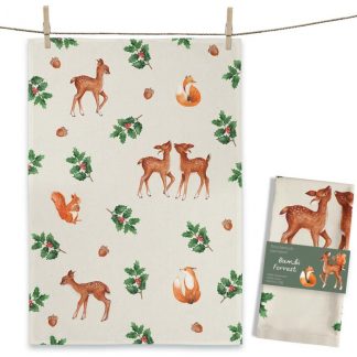 Maluu Design Geschirrtuch Bambi Forrest Reh