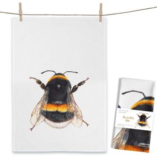 Maluu Design Geschirrtuch Bumble Bee Hummel