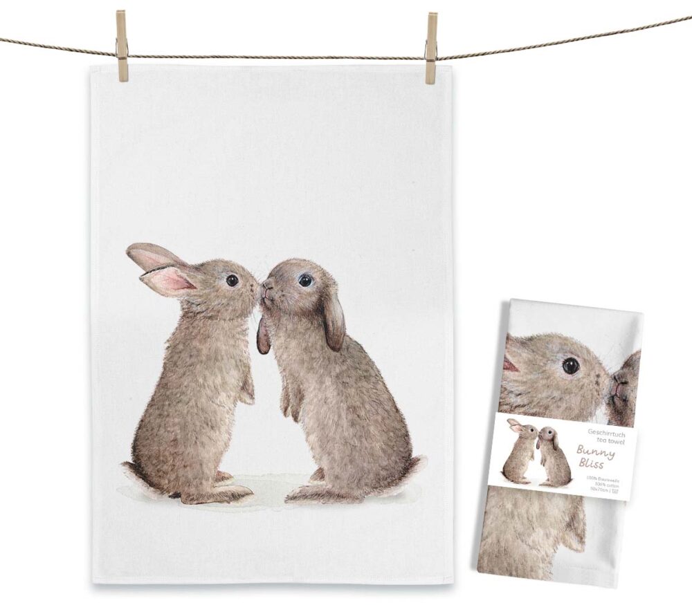 Maluu Design Geschirrtuch Bunny Bliss Hase