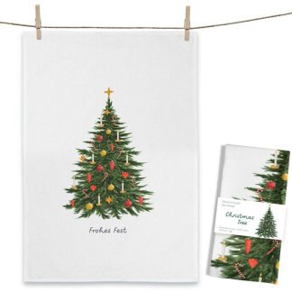 Maluu Design Geschirrtuch Christmas Tree Weihnachtsbaum