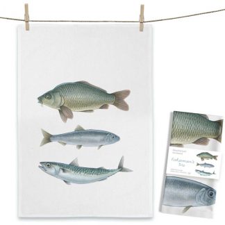 Maluu Design Geschirrtuch Fishermans Trio Fische