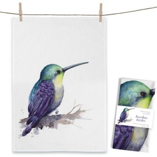 Maluu Design Geschirrtuch Rainbow Kolibri