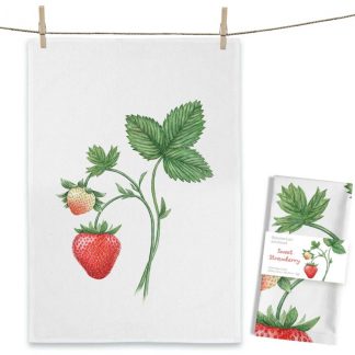 Maluu Design Geschirrtuch Sweet Strawberry Erdbeere