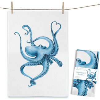 Maluu Design Geschirrtuch Küchentuch Octopus Krake