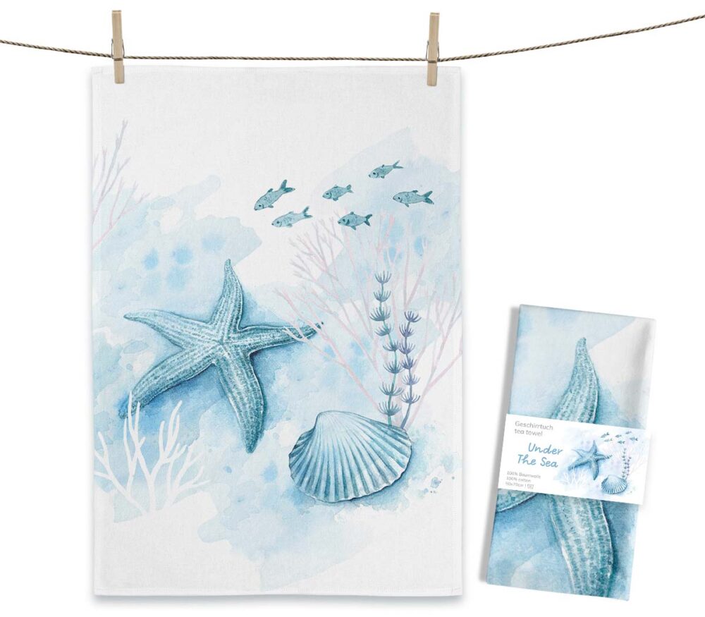 Maluu Design Under The Sea Geschirrtuch