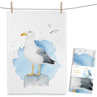 Maluu Design Geschirrtuch Seaside Seagulls Möwe