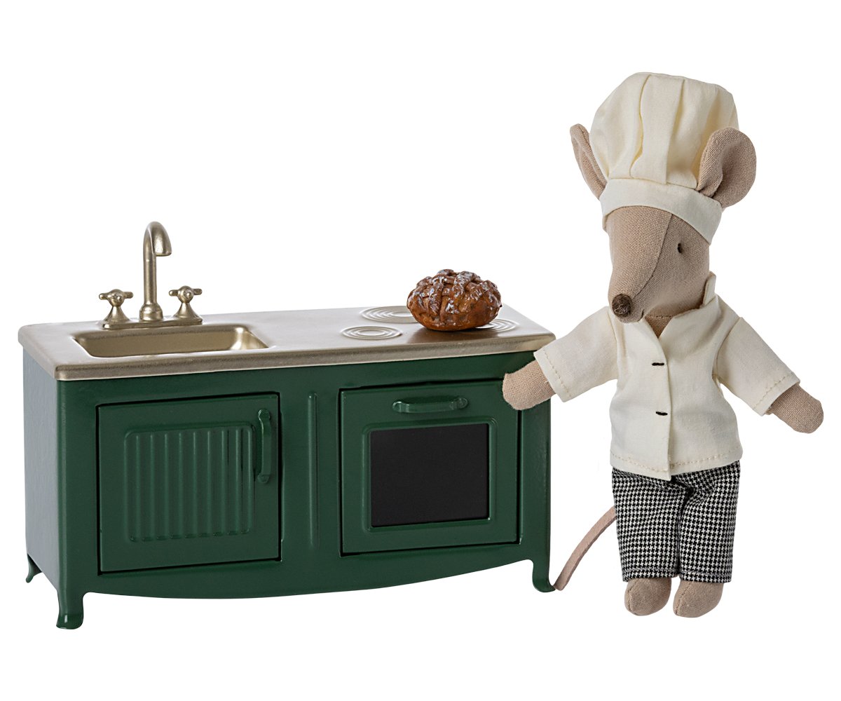 Maileg Miniatur Küche Maus Grün – Bild 4
