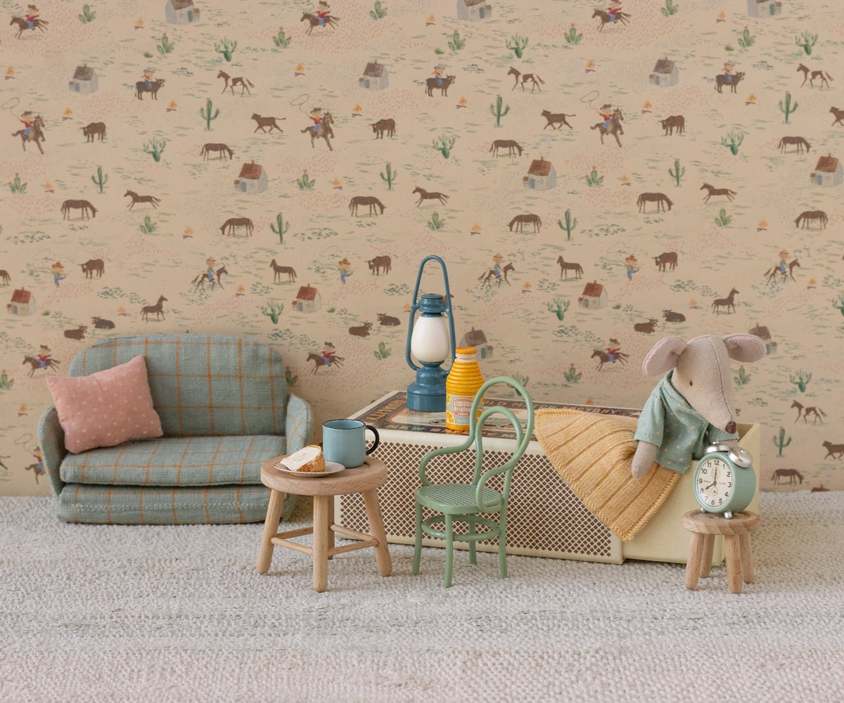 Maileg Miniatur Tisch und Hocker Maus – Bild 6