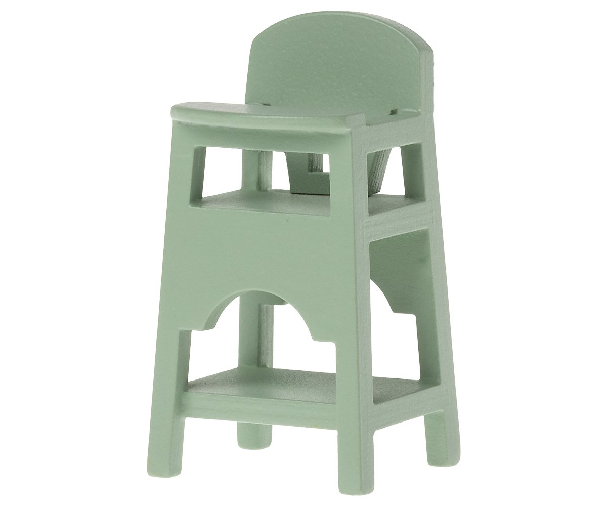 Maileg Hochstuhl Maus Mint