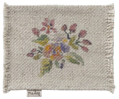 Maileg Miniatur Teppich Maus Klein Blumen