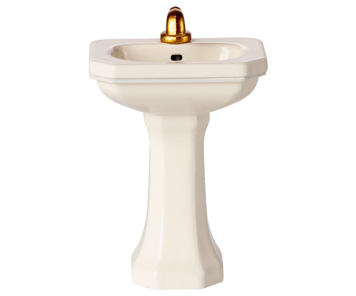 Maileg Miniatur Waschbecken Maus Off White – Bild 3