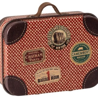 Maileg Miniatur Koffer Mikro Reise Rot