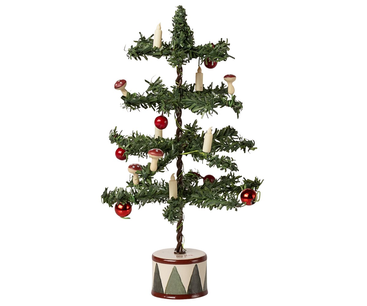Maileg Weihnachtsbaum Maus mit Licht