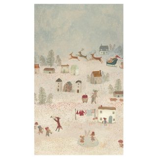 Maileg Geschenkpapier Santa is coming 10 m