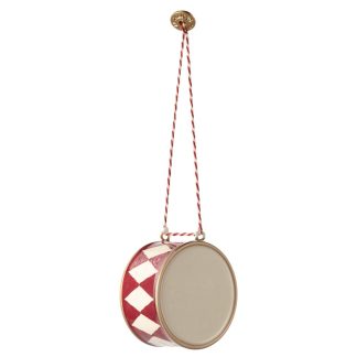 Maileg Metallornament Große Trommel Rot