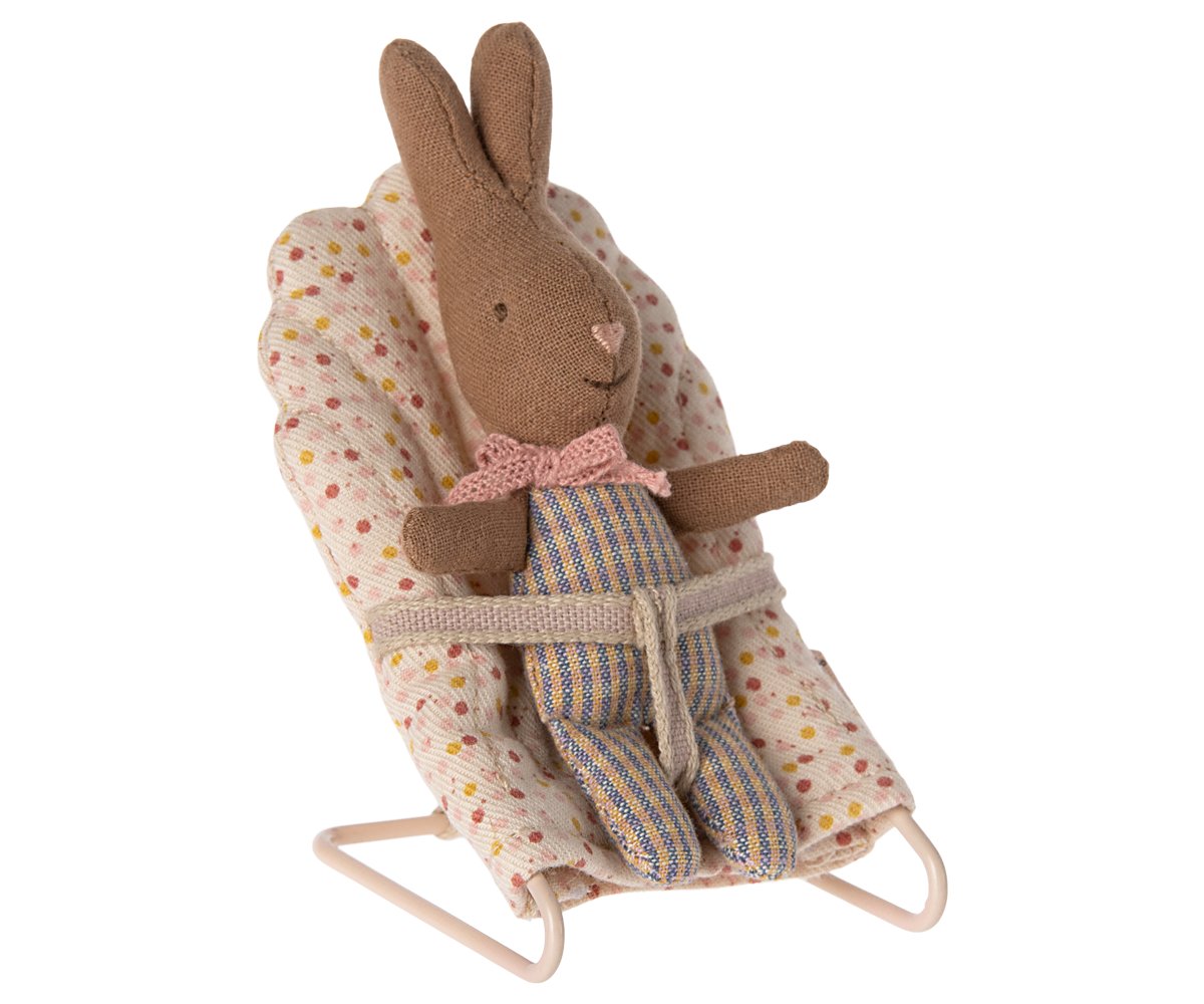 Maileg Hase My Rosa/Blau kariert – Bild 2