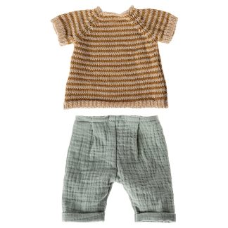 Maileg Strickhemd und Hose Hase Größe 3