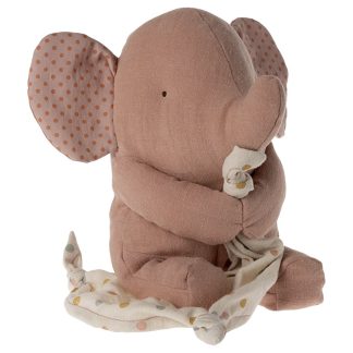 Maileg Lullaby Friends Spieluhr Elefant Altrosa