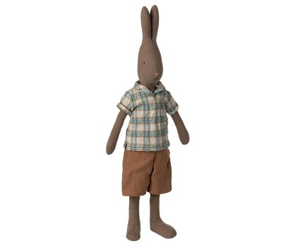 Maileg Kaninchen Größe 3 Braun mit Shirt und Hose