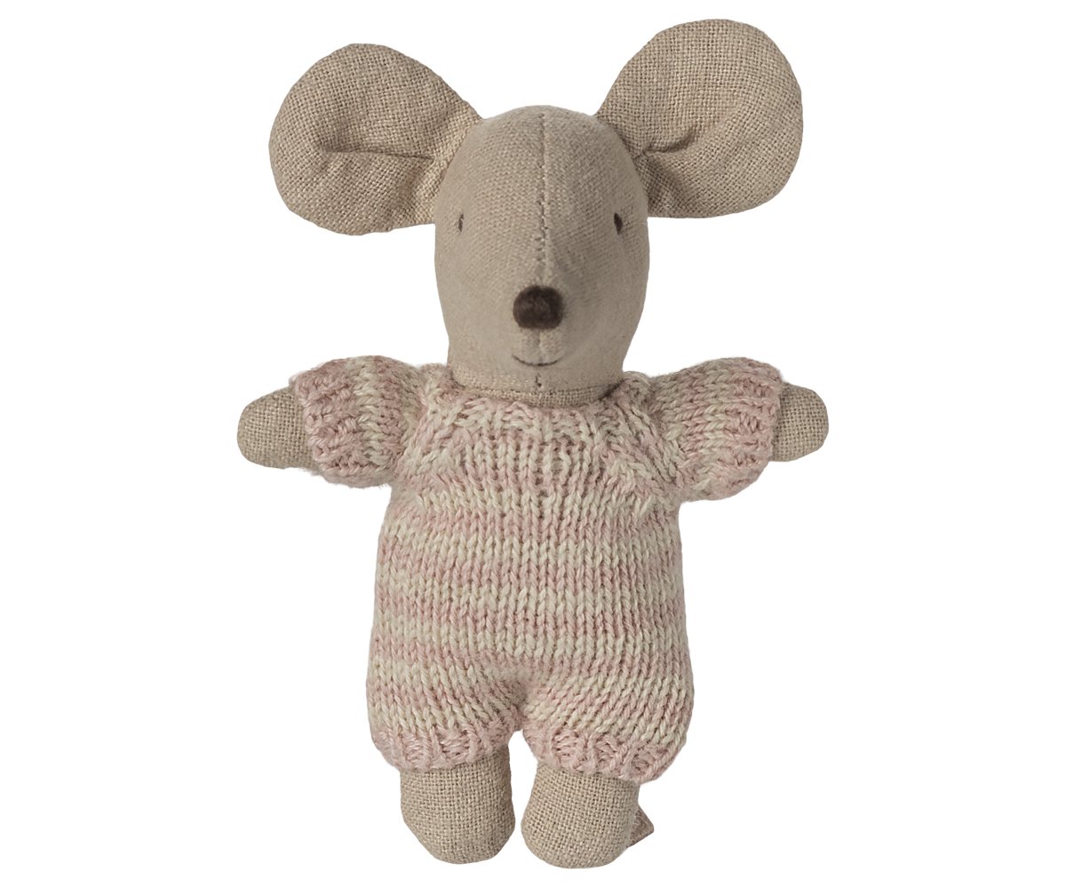 Maileg Babymaus in Tragetasche Rosa – Bild 5