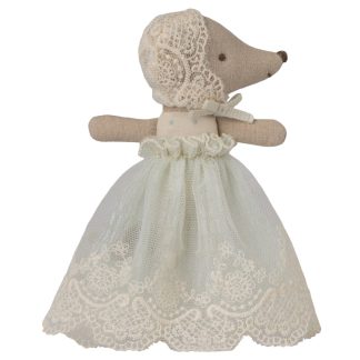 Maileg Babymaus im Kleid Mint