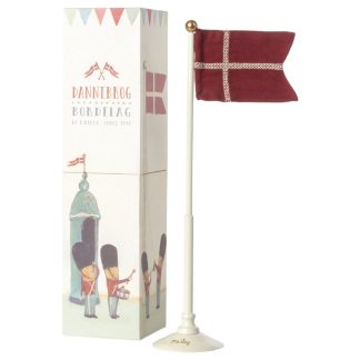 Maileg Dannebrog Tischflagge in Geschenkbox