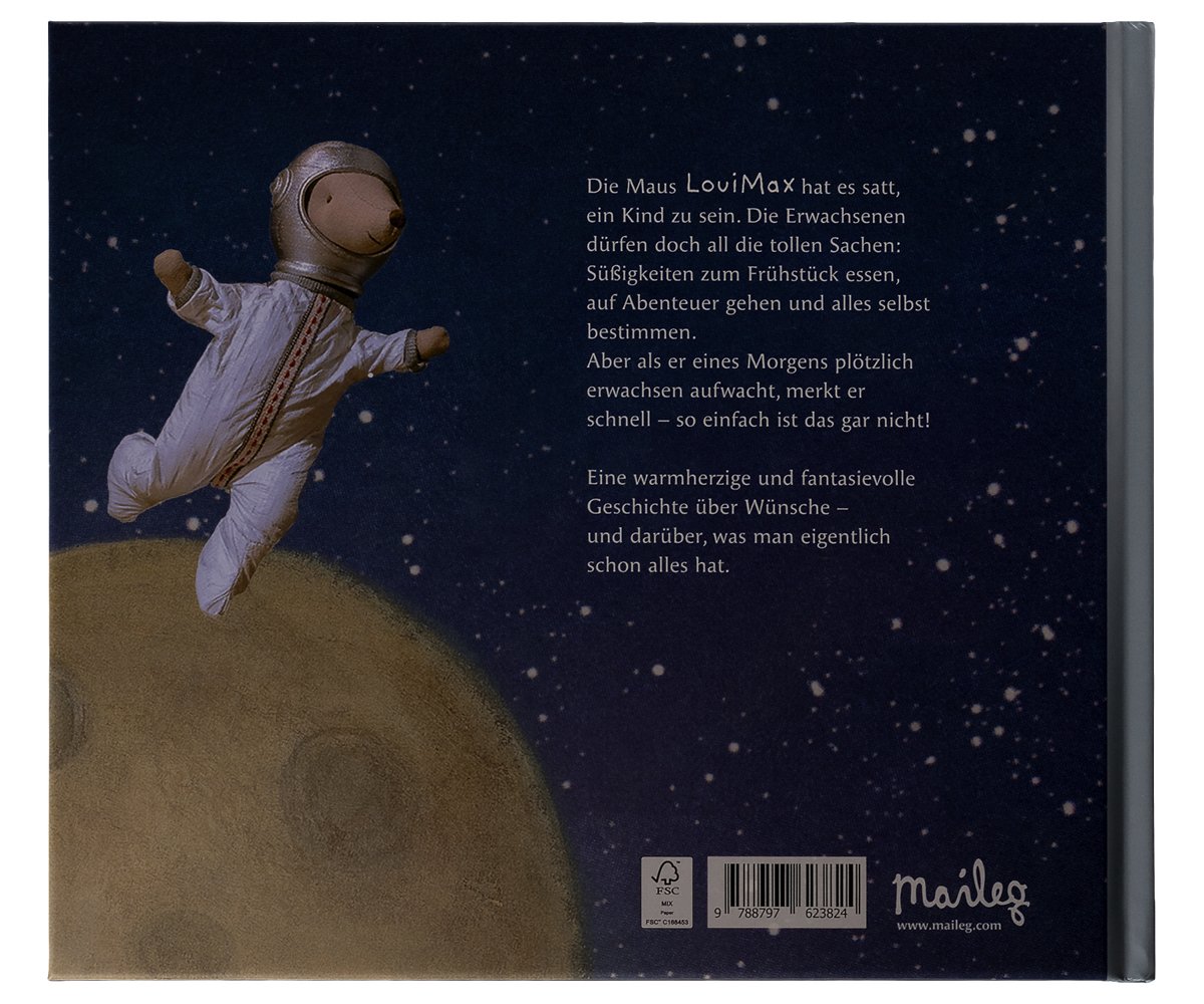 Maileg LouiMax Träume vom Erwachsensein Buch – Bild 2