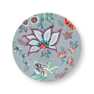 Pip Studio Flower Festival blue Plate Teller 17cm