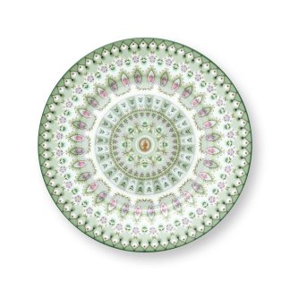 Pip Studio Lily & Lotus green Plate Teller 17cm