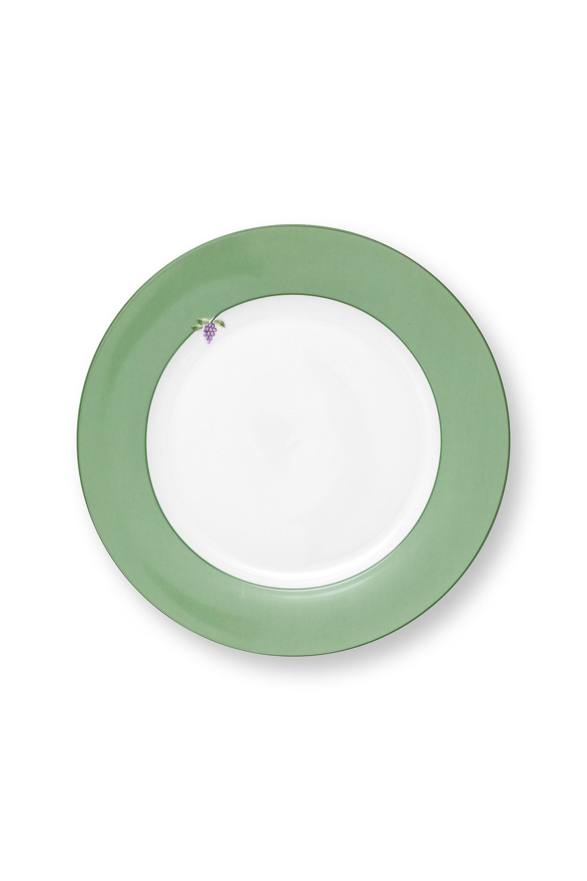 Pip Studio Lily& Lotus green Plate Essteller 26cm