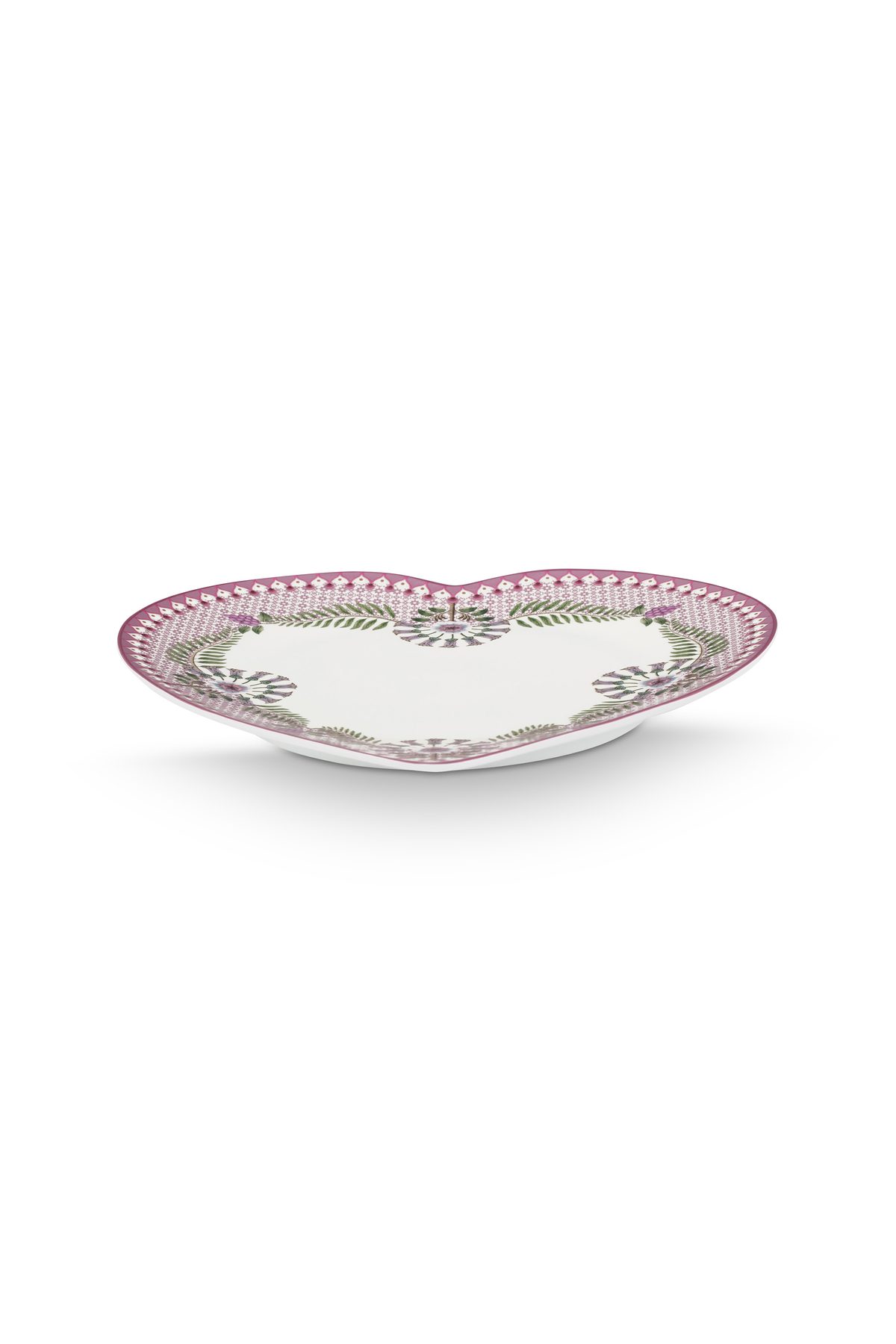 Pip Studio Lily&Lotus lila 2 tlg. Set Herz Teller 21.5cm – Bild 6