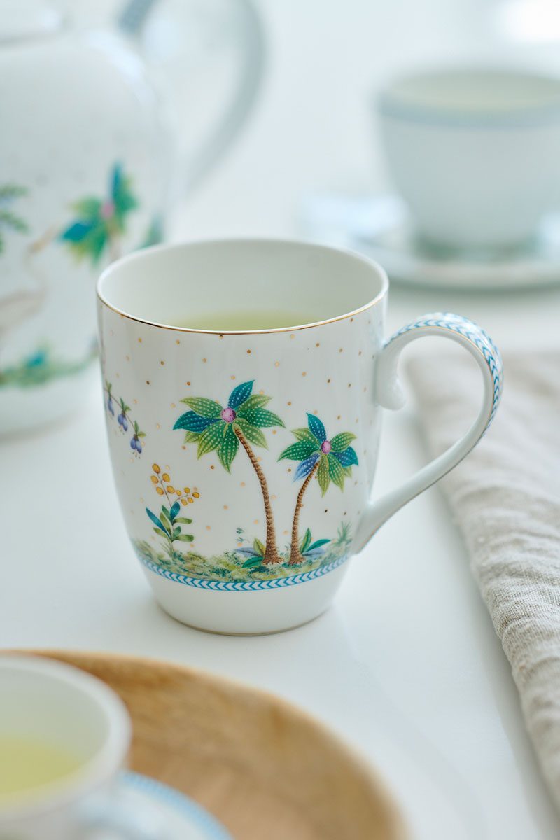 Pip Studio Jolie Mug Dots gold Tasse 145ml