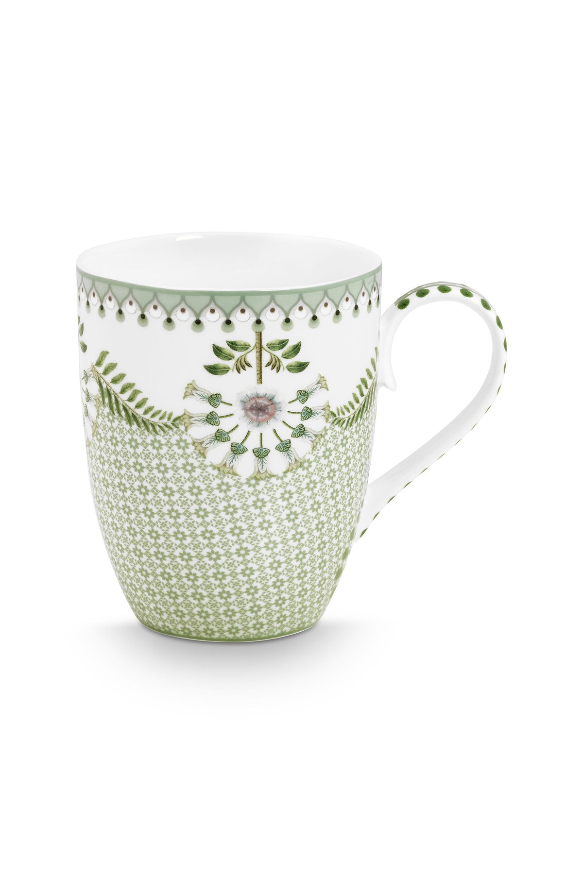 Pip Studio Lily & Lotus Grün Tasse 350ml
