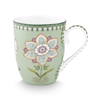 Pip Studio Lily & Lotus green Mug Tasse 350ml