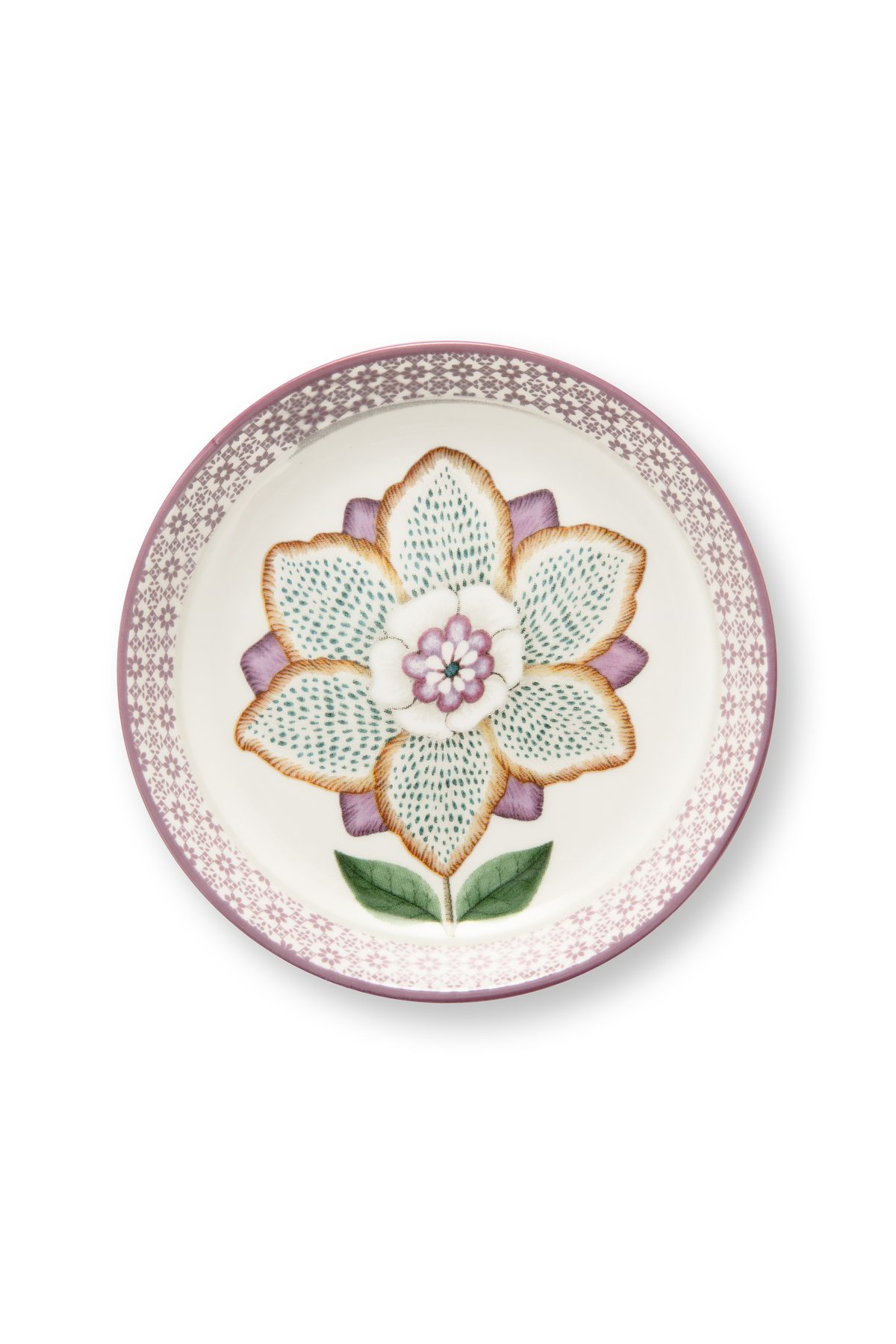 Pip Studio Lily&Lotus lila Tea for One 3 tlg. Set – Bild 9
