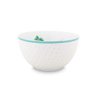 Pip Studio Jolie Bowl Schale 15 cm Flowers Dots gold
