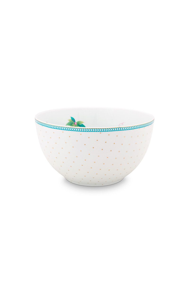 Pip Studio Jolie Bowl Schale 15 cm Flowers Dots gold