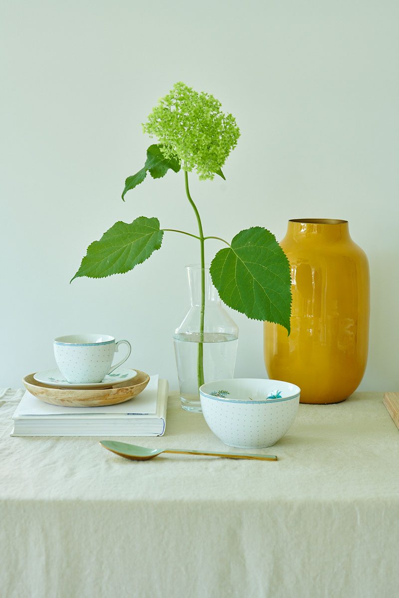Pip Studio Jolie Bowl Schale 15 cm Flowers Dots gold – Bild 7