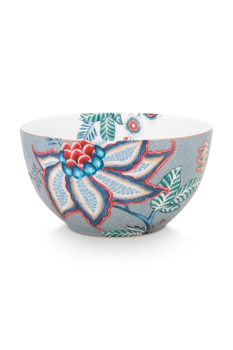 Pip Studio Flower Festival blue Bowl Schale 15cm