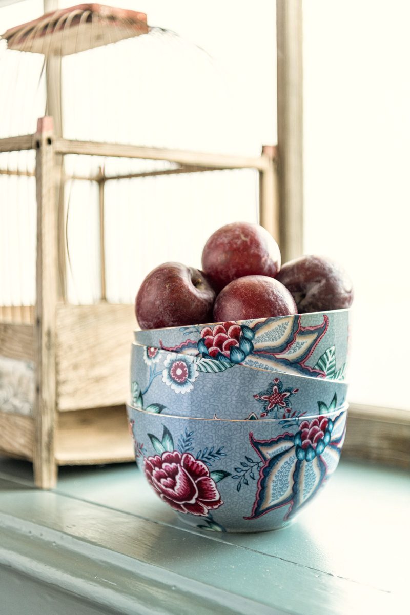 Pip Studio Flower Festival blue Bowl Schale 15cm – Bild 2