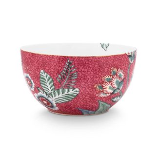 Pip Studio Flower Festival dark pink Bowl Schale 12cm