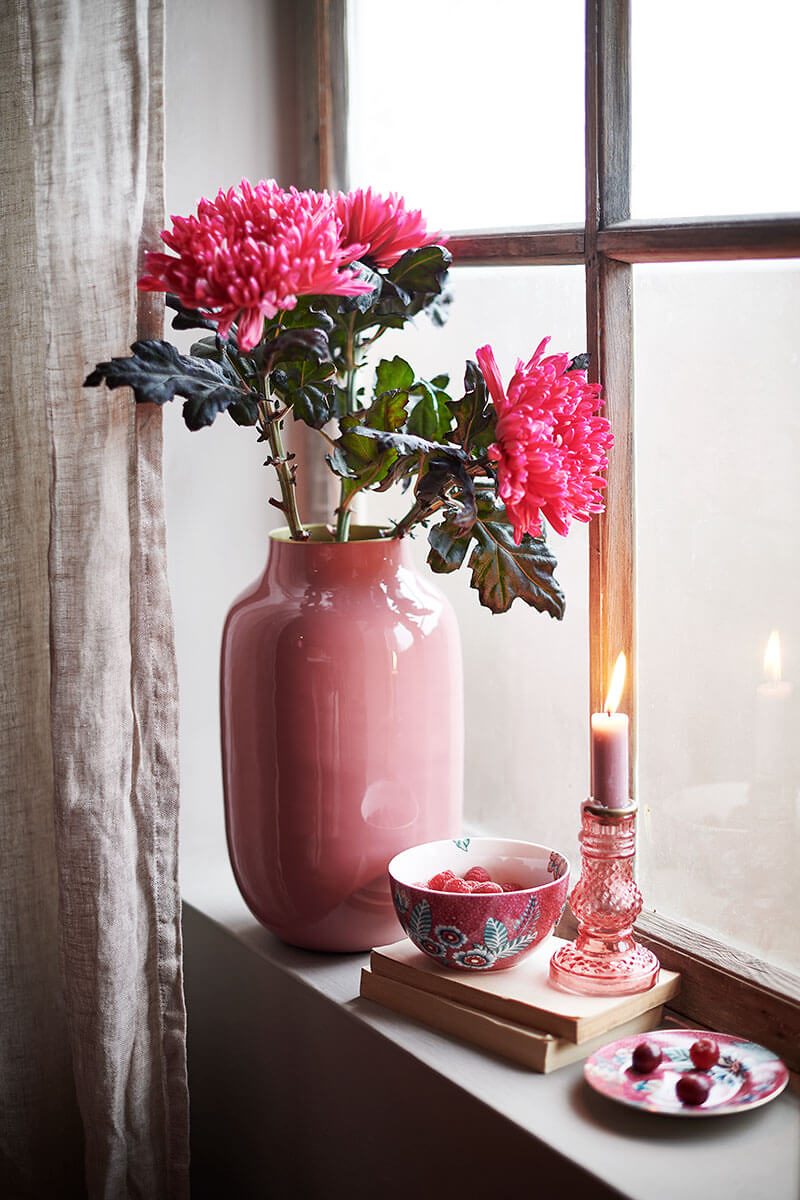 Pip Studio Flower Festival dark pink Bowl Schale 12cm – Bild 2