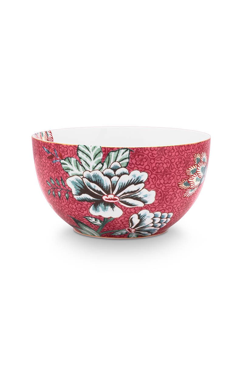 Pip Studio Flower Festival dark pink Bowl Schale 12cm – Bild 3