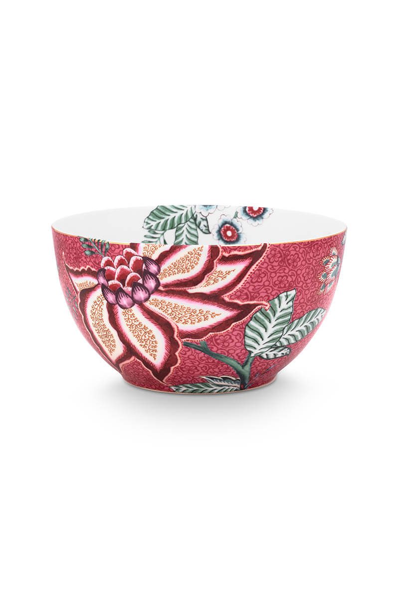 Pip Studio Flower Festival dark pink Bowl Schale 15cm