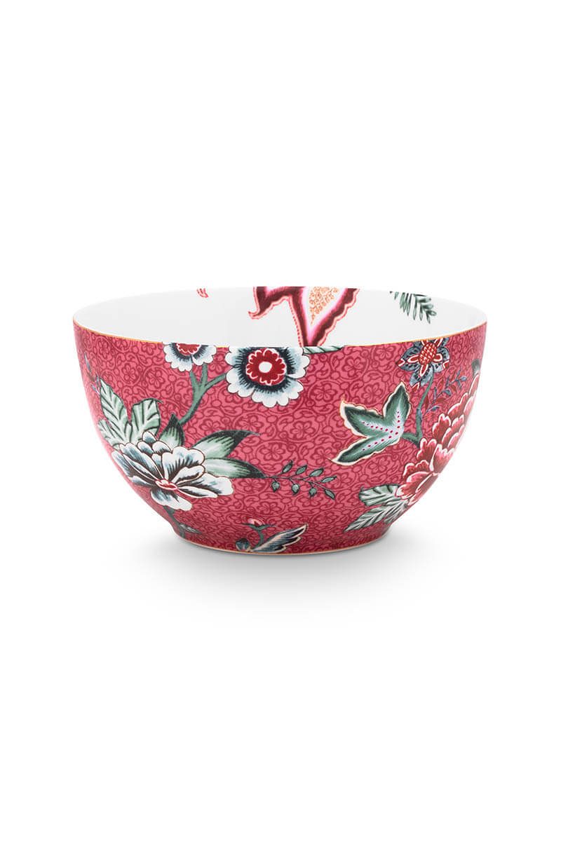 Pip Studio Flower Festival dark pink Bowl Schale 15cm – Bild 3