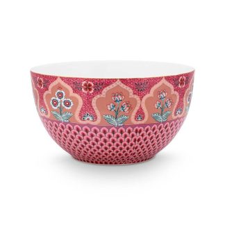Pip Studio Flower Festival dark pink Bowl Salatschale 18 cm