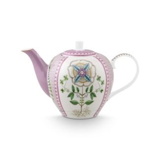 Pip Studio Lily & Lotus lila Tea Pot Teekanne 1,6l
