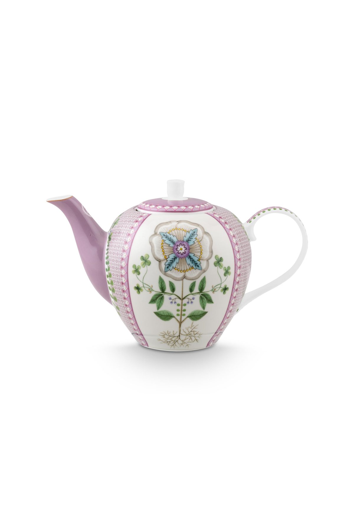 Pip Studio Lily & Lotus lila Tea Pot Teekanne 1,6l